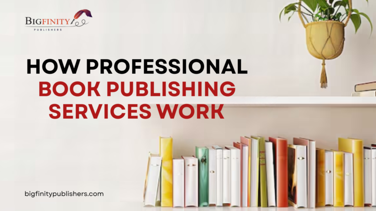 How Professional Book Publishing Services Work